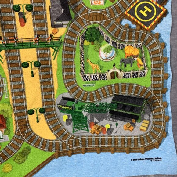 Thomas & Friends Mega Play Felt Mat 31 27 - Picture 7 of 11